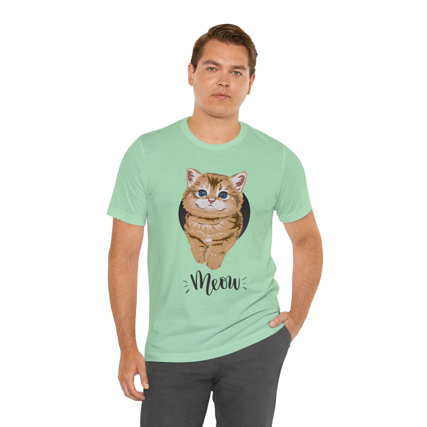 Meow Cat Portrait Shirt