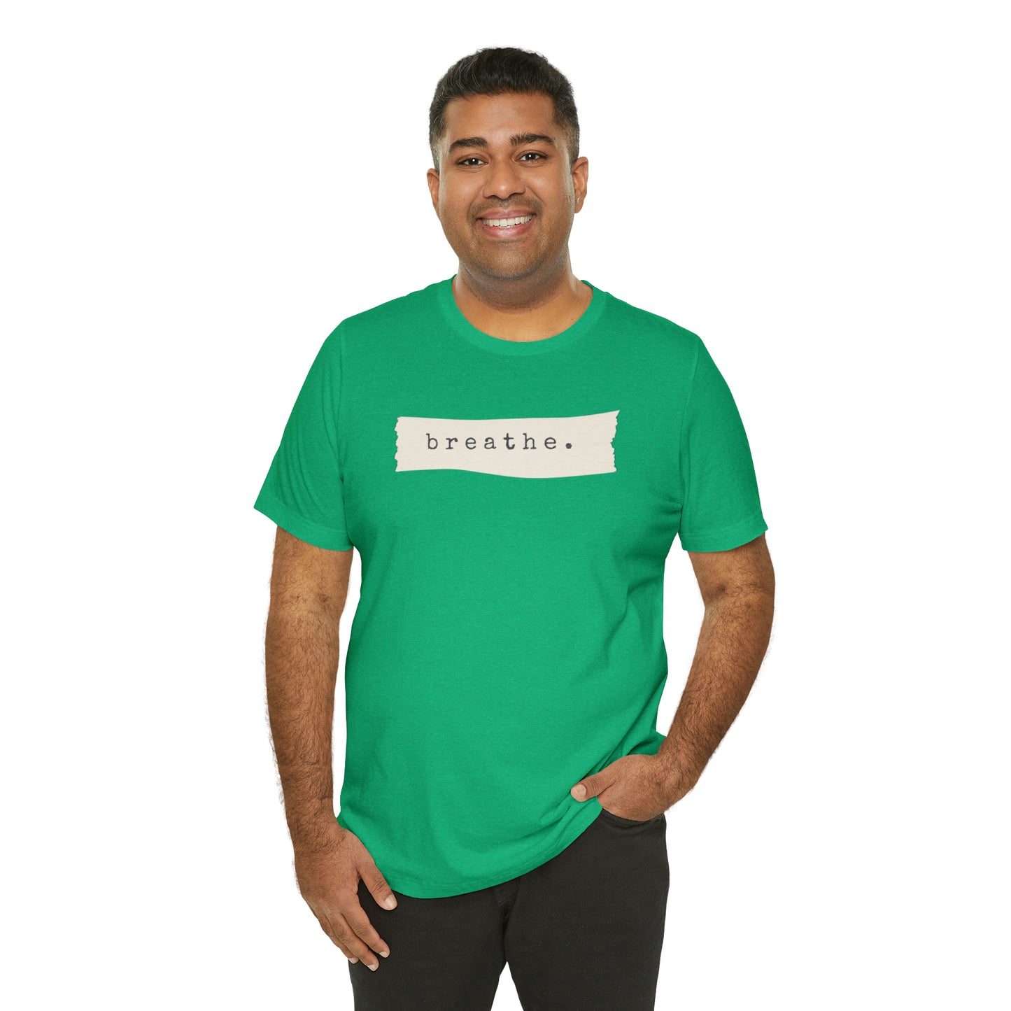 Breathe Note Motivational Shirt