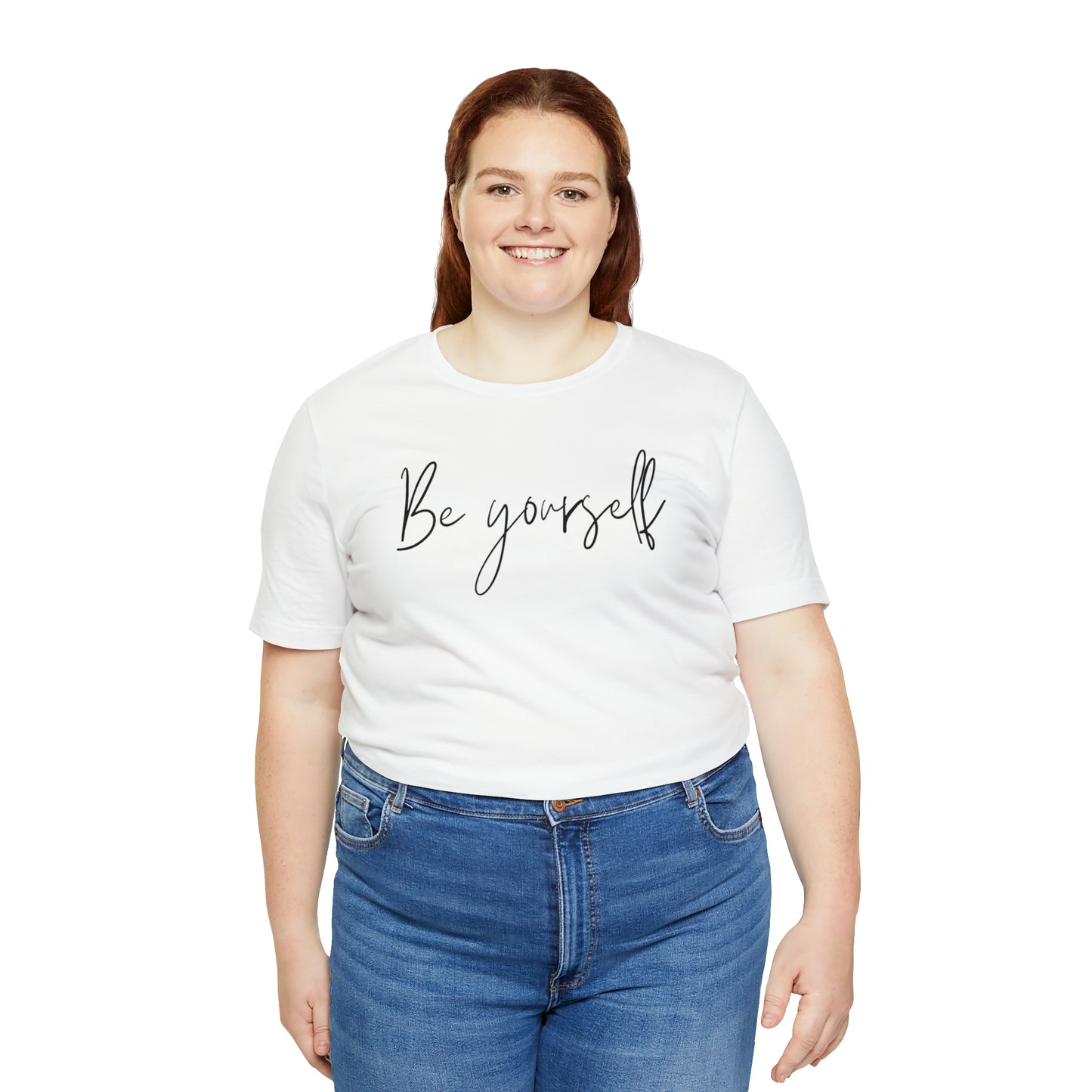 Be Yourself Cursive Shirt