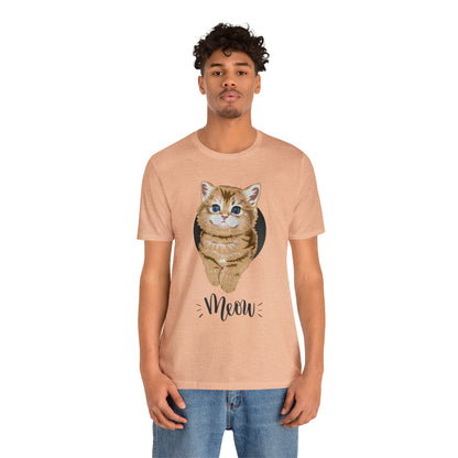 Meow Cat Portrait Shirt