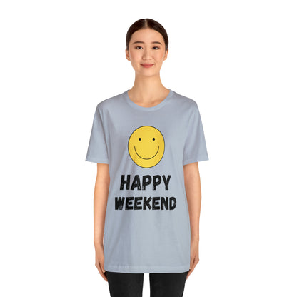 Happy Weekend Smiley Face Shirt