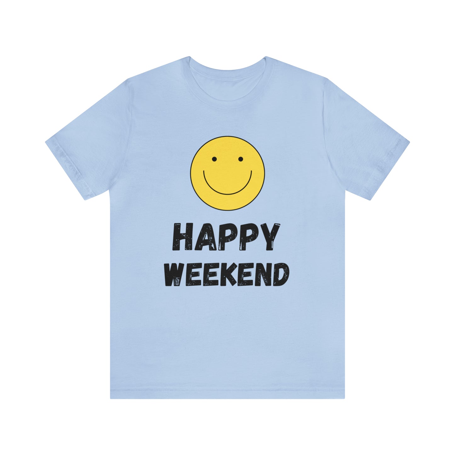 Happy Weekend Smiley Face Shirt