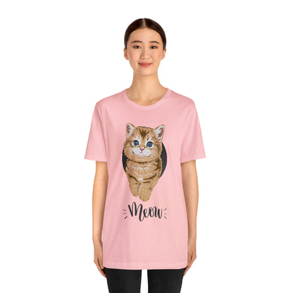 Meow Cat Portrait Shirt