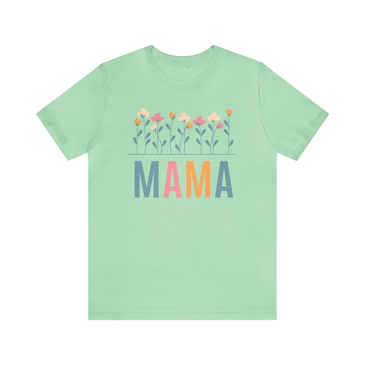 Mama Flower Mother Shirt