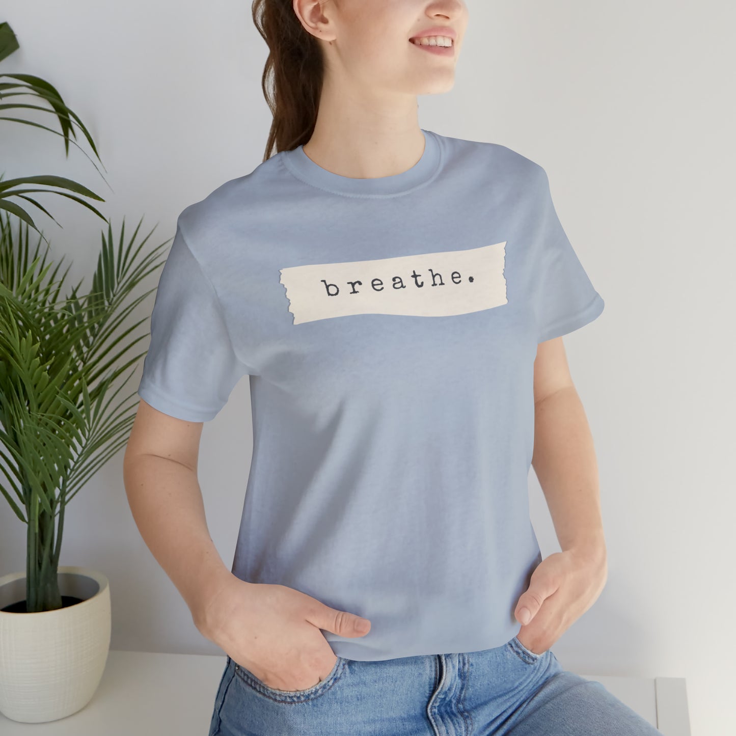 Breathe Note Motivational Shirt