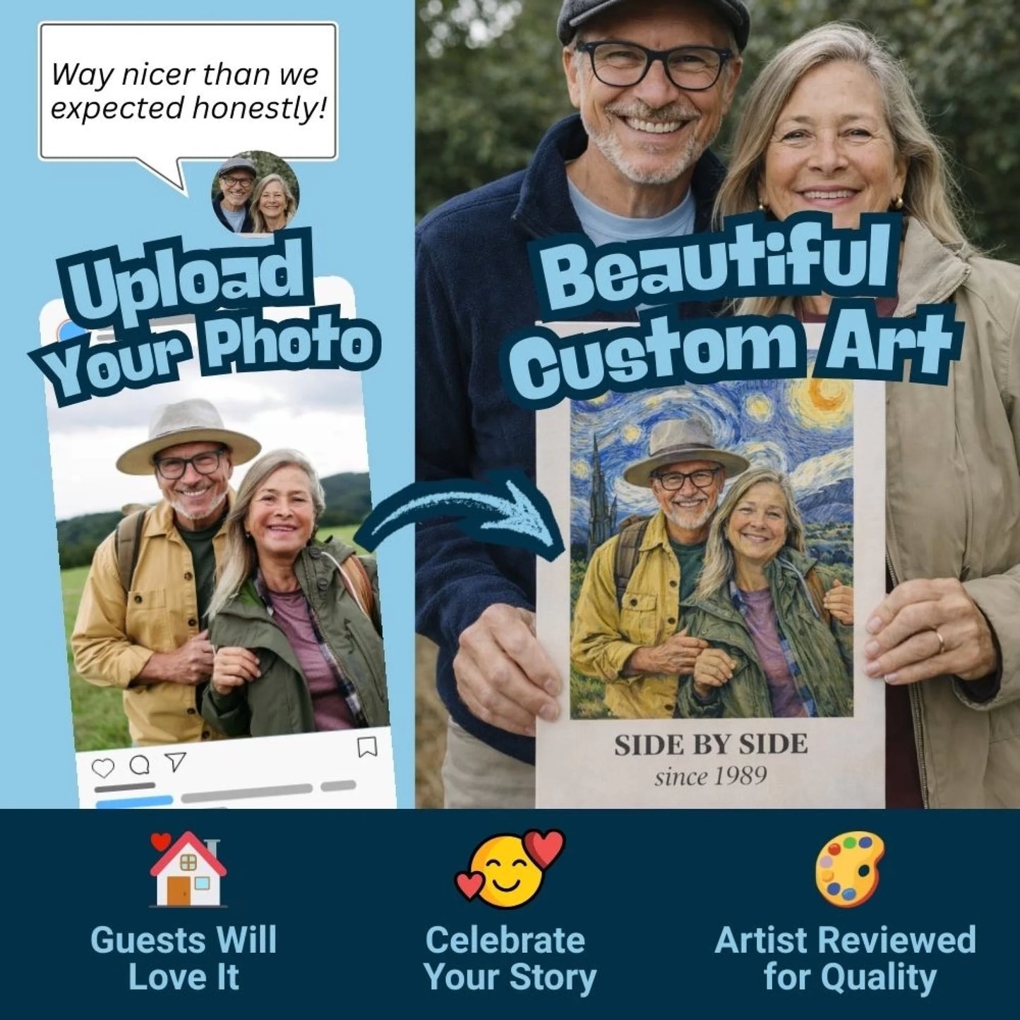 Every photo is reviewed by our artist to ensure a beautiful final result. (1)