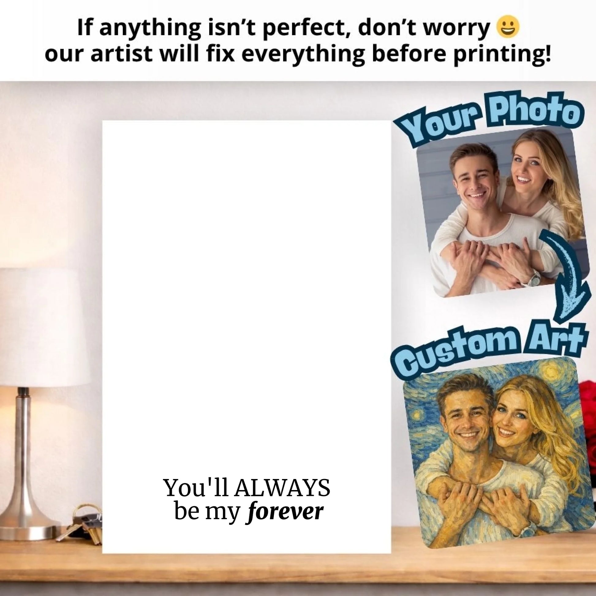 Every photo is reviewed by our artist to ensure a beautiful final result. (3)