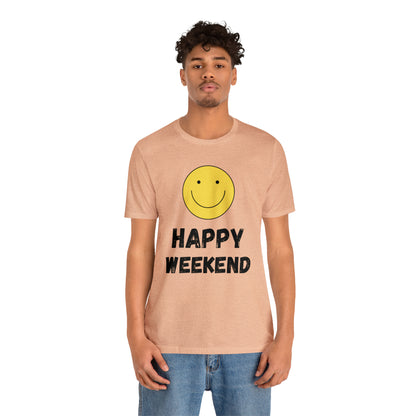 Happy Weekend Smiley Face Shirt