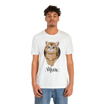 Meow Cat Portrait Shirt