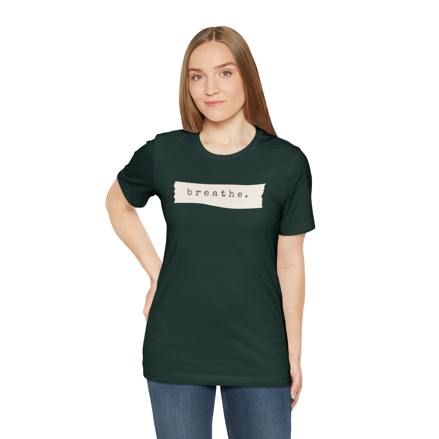 Breathe Note Motivational Shirt