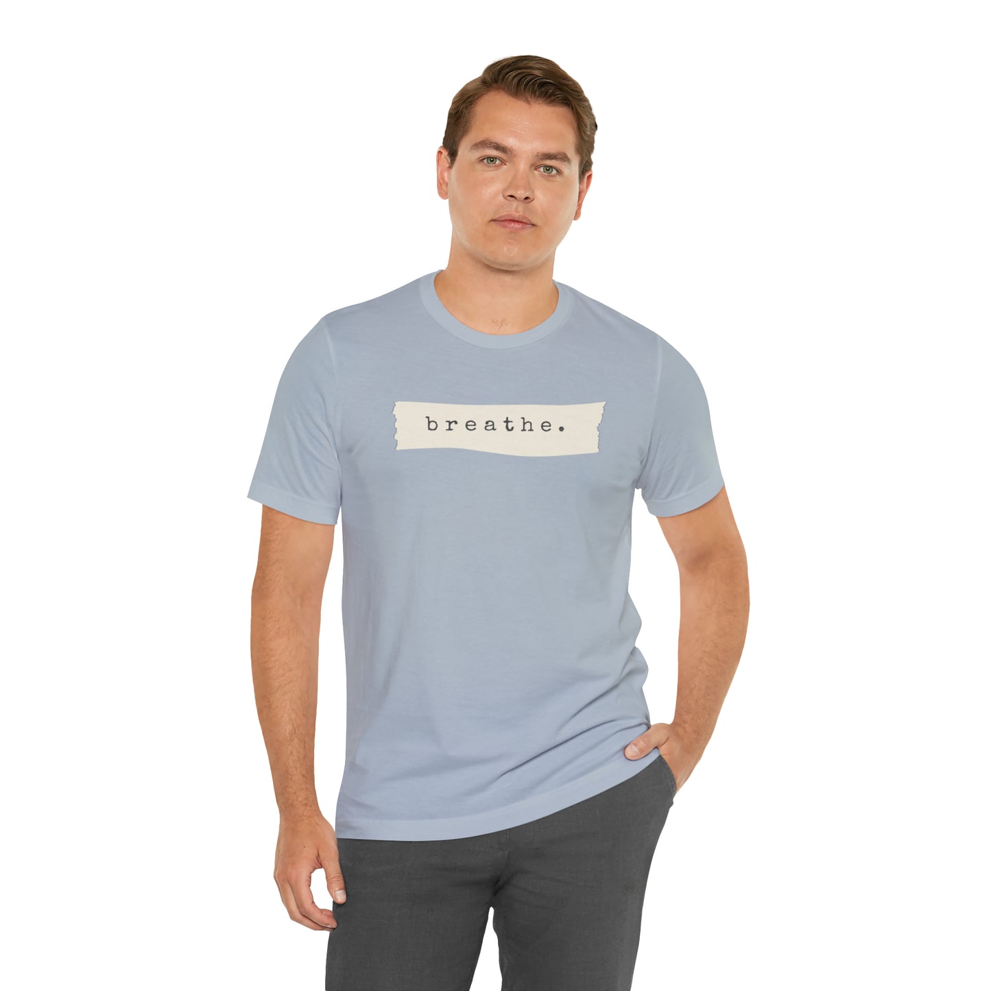 Breathe Note Motivational Shirt