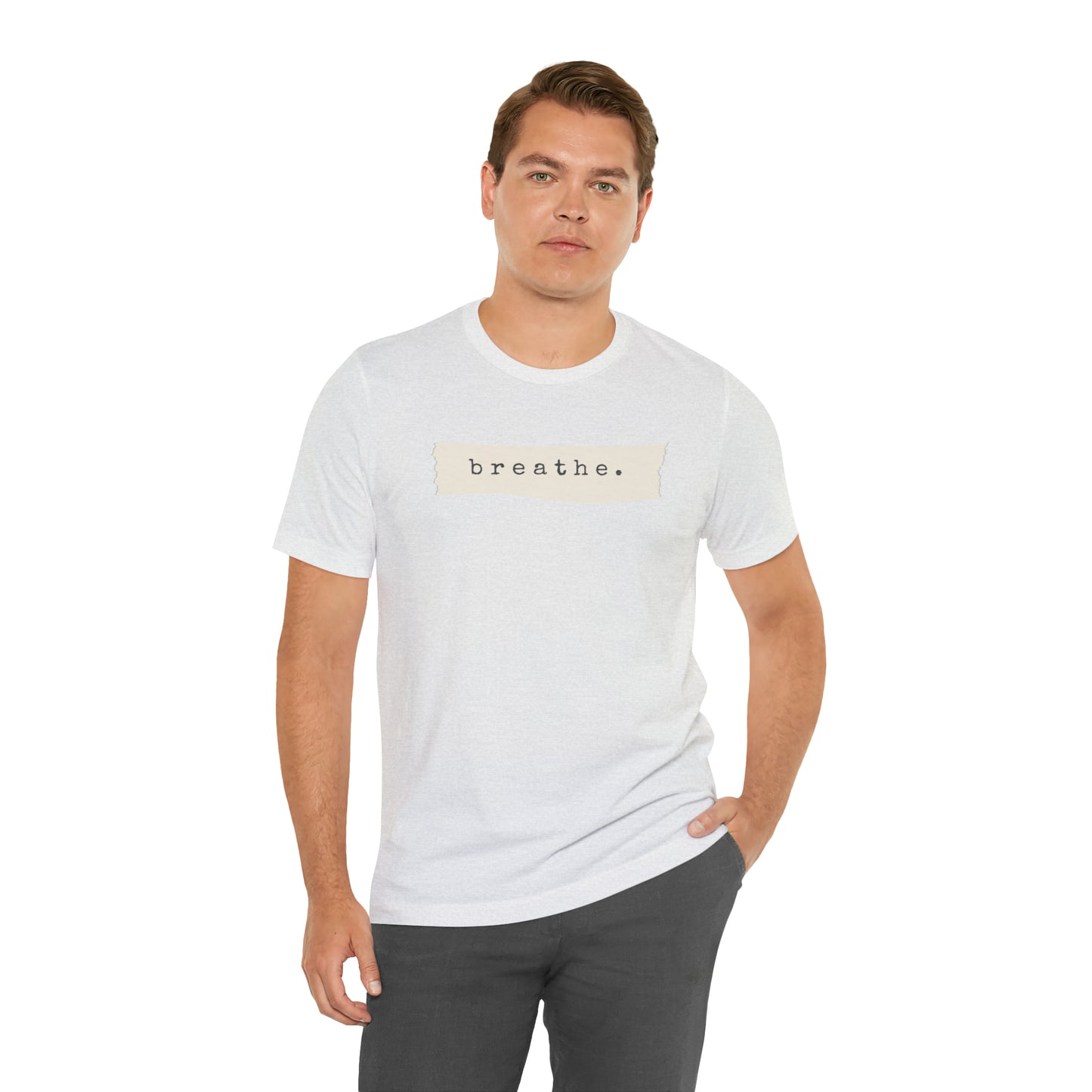 Breathe Note Motivational Shirt