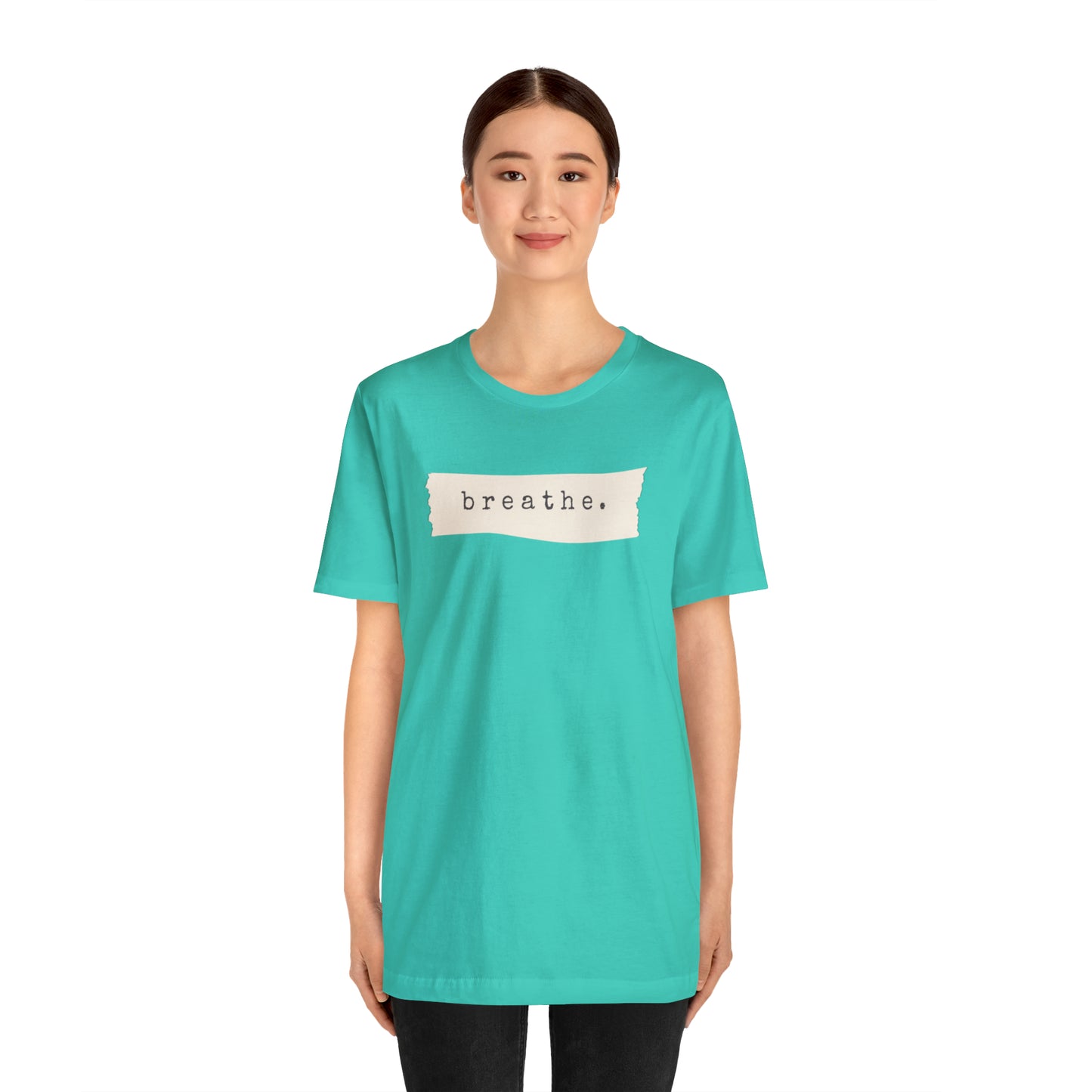 Breathe Note Motivational Shirt