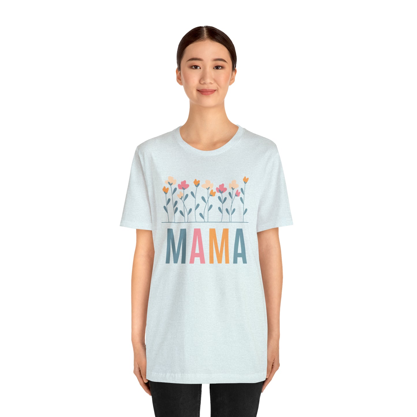 Mama Flower Mother Shirt