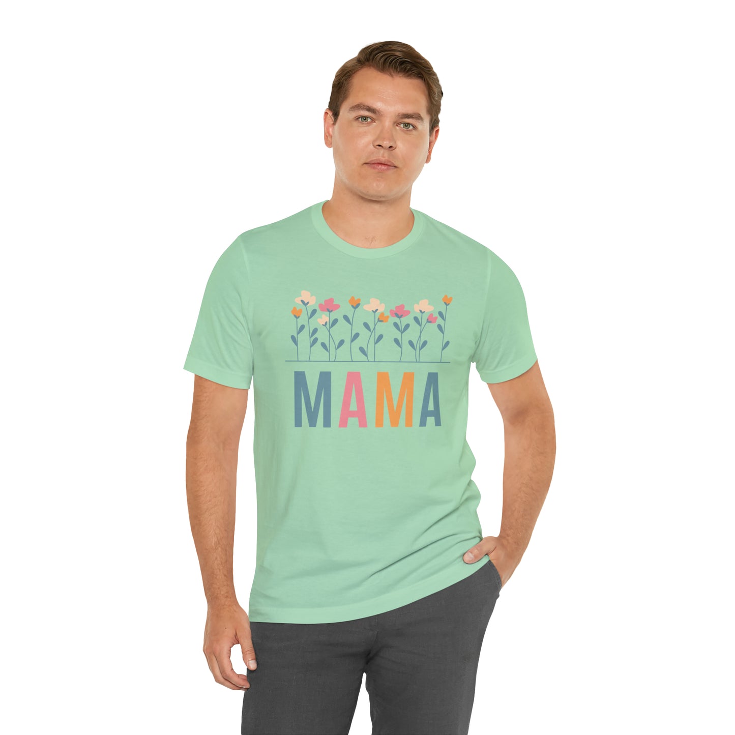 Mama Flower Mother Shirt