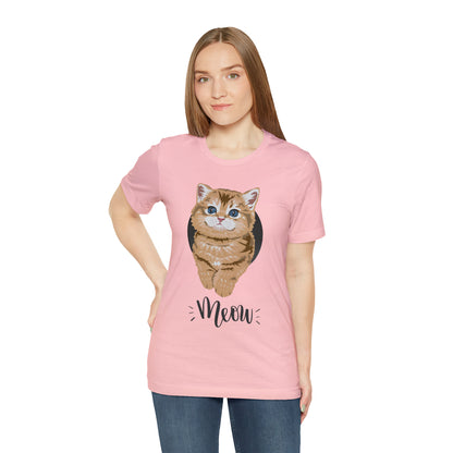 Meow Cat Portrait Shirt