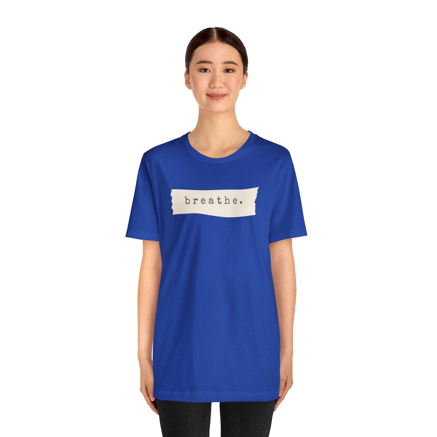 Breathe Note Motivational Shirt