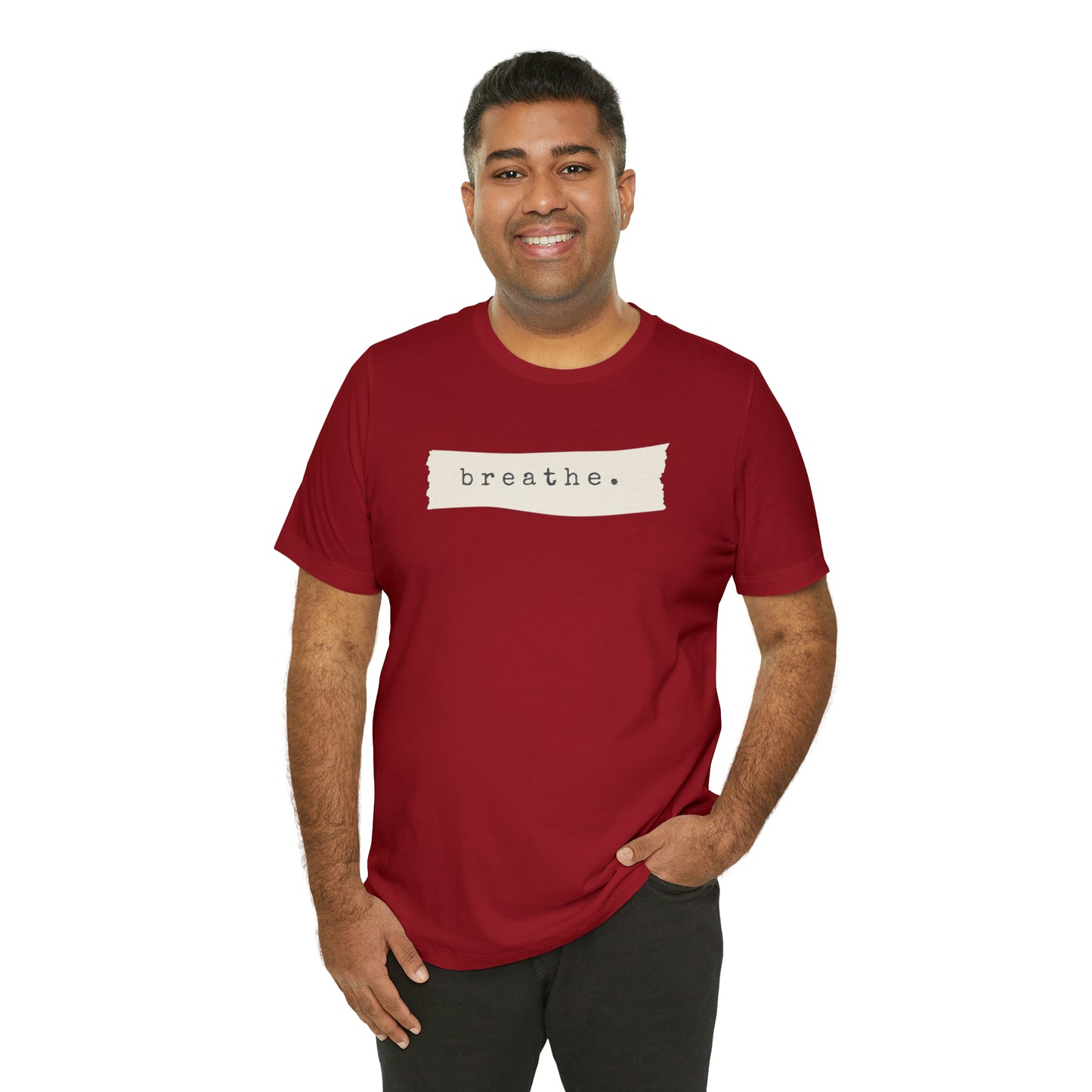 Breathe Note Motivational Shirt