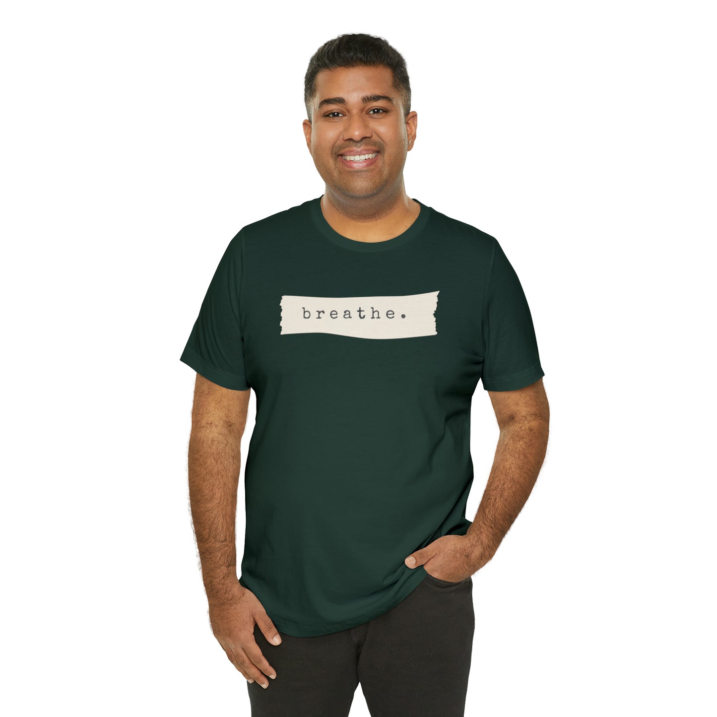 Breathe Note Motivational Shirt