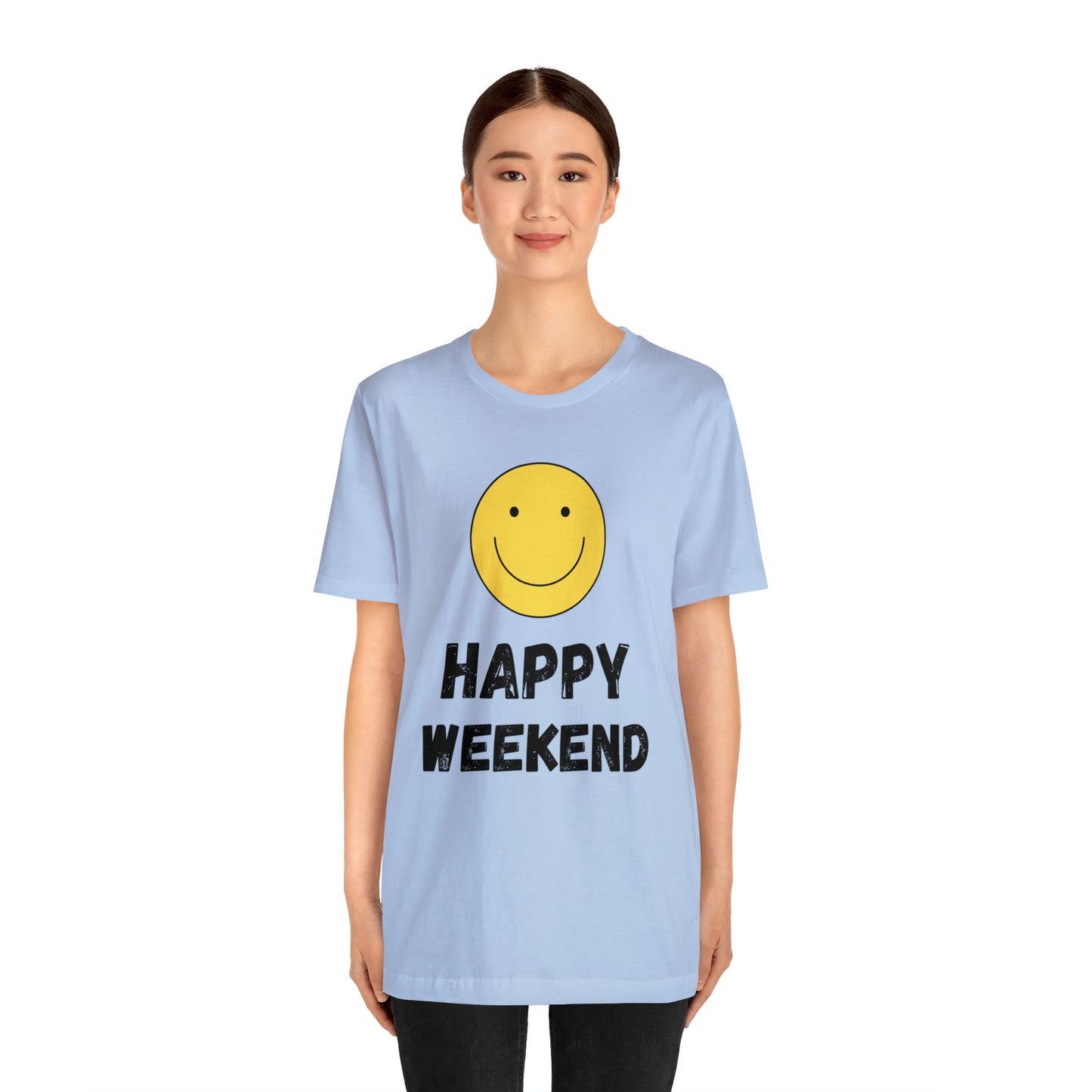 Happy Weekend Smiley Face Shirt