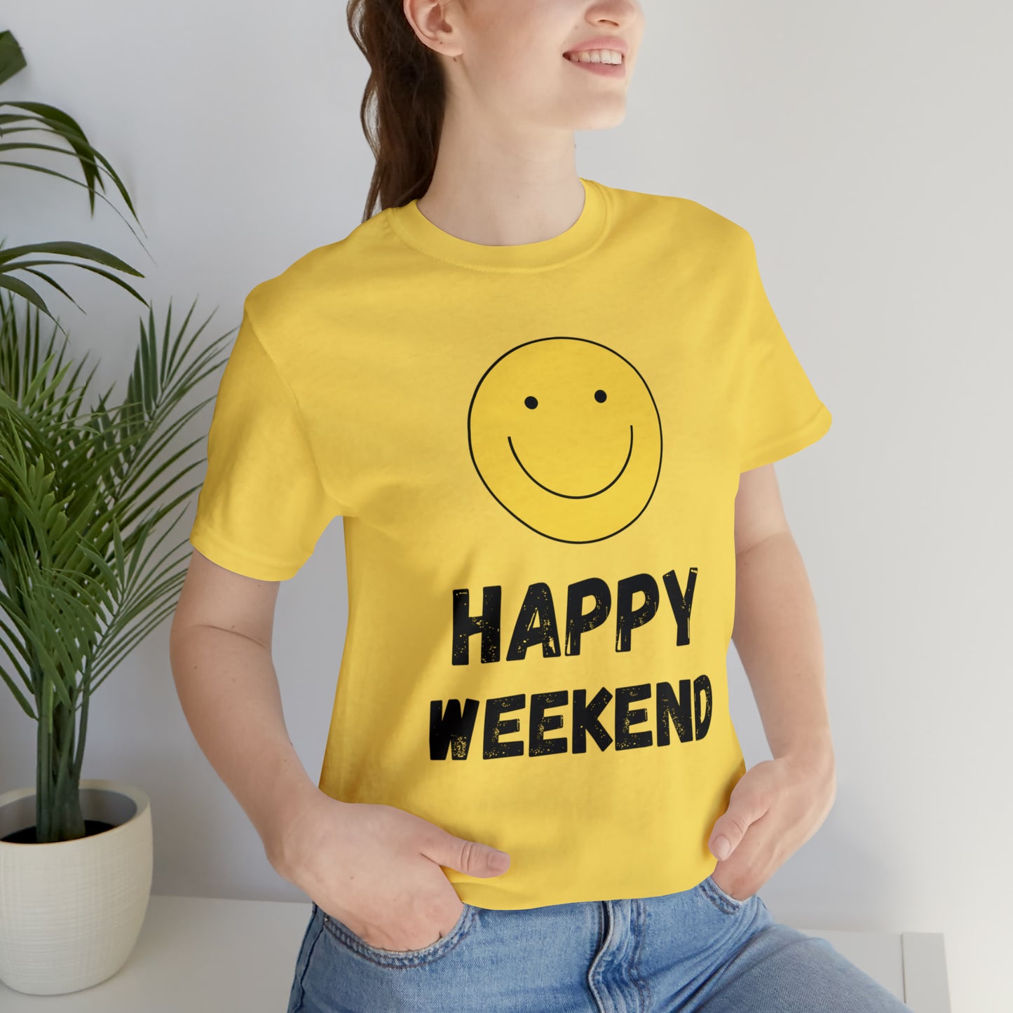 Happy Weekend Smiley Face Shirt