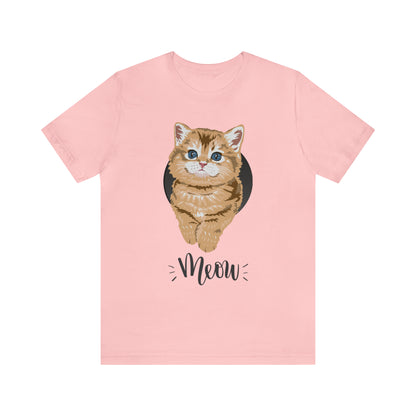 Meow Cat Portrait Shirt