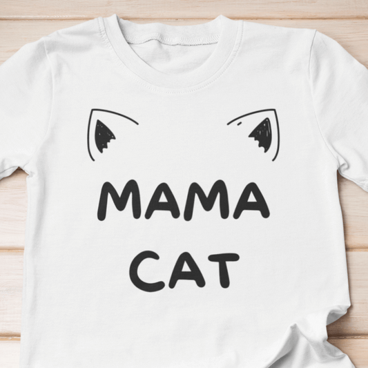 Mama Cat Self Shirt