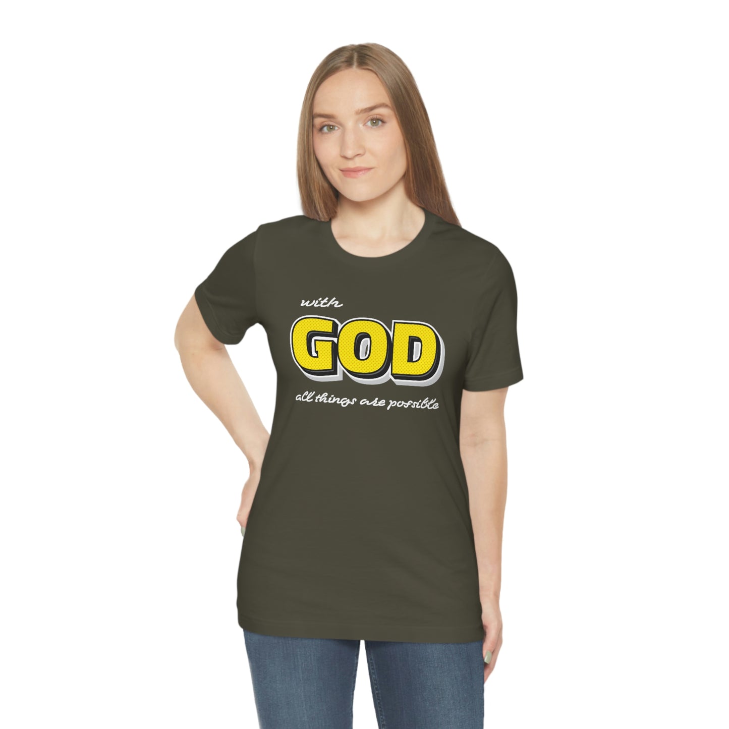 With God All Things Are Possible Shirt