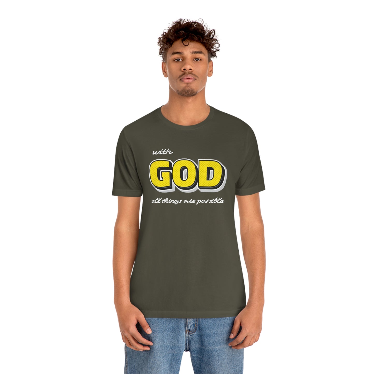 With God All Things Are Possible Shirt