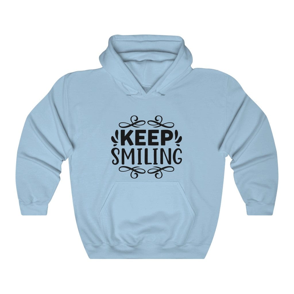 Keep Smiling Women's Hoodie Heavy Sweatshirt