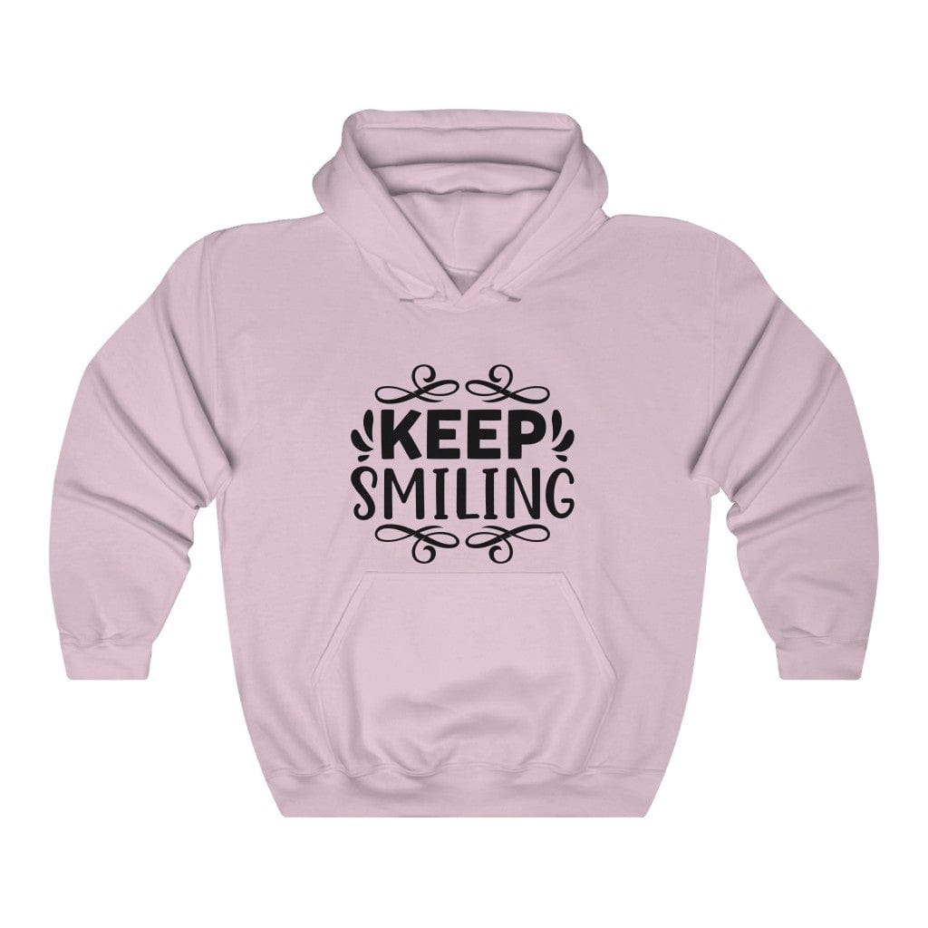 Keep Smiling Women's Hoodie Heavy Sweatshirt