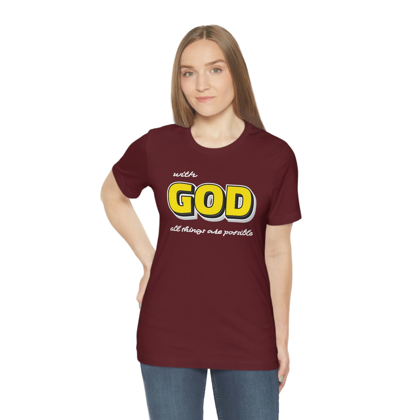 With God All Things Are Possible Shirt