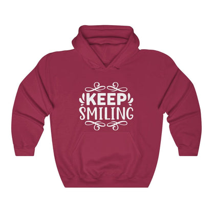 Keep Smiling Women's Hoodie Heavy Sweatshirt