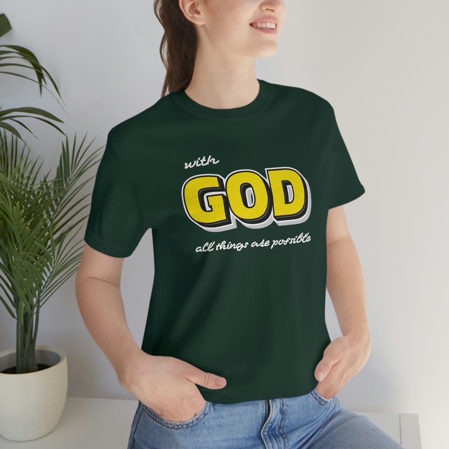 With God All Things Are Possible Shirt