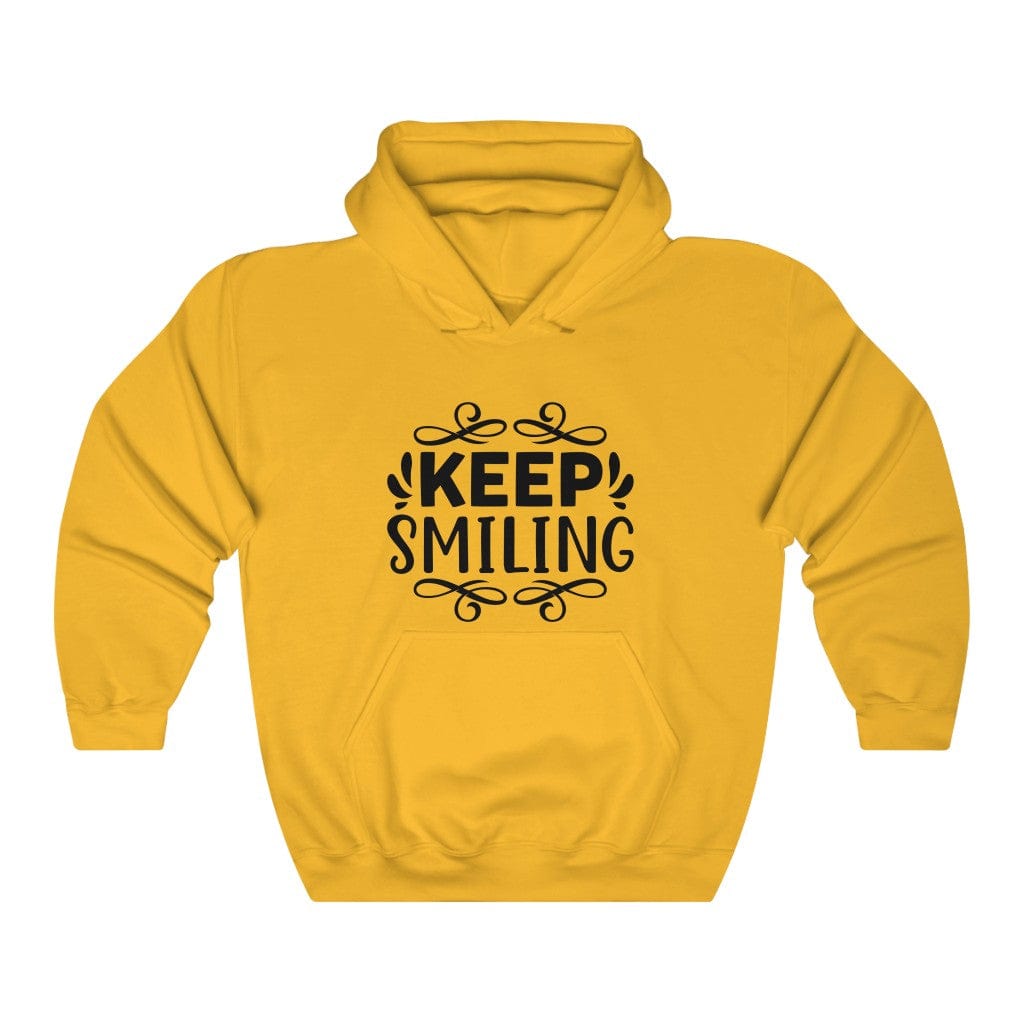 Keep Smiling Women s Hoodie Heavy Sweatshirt