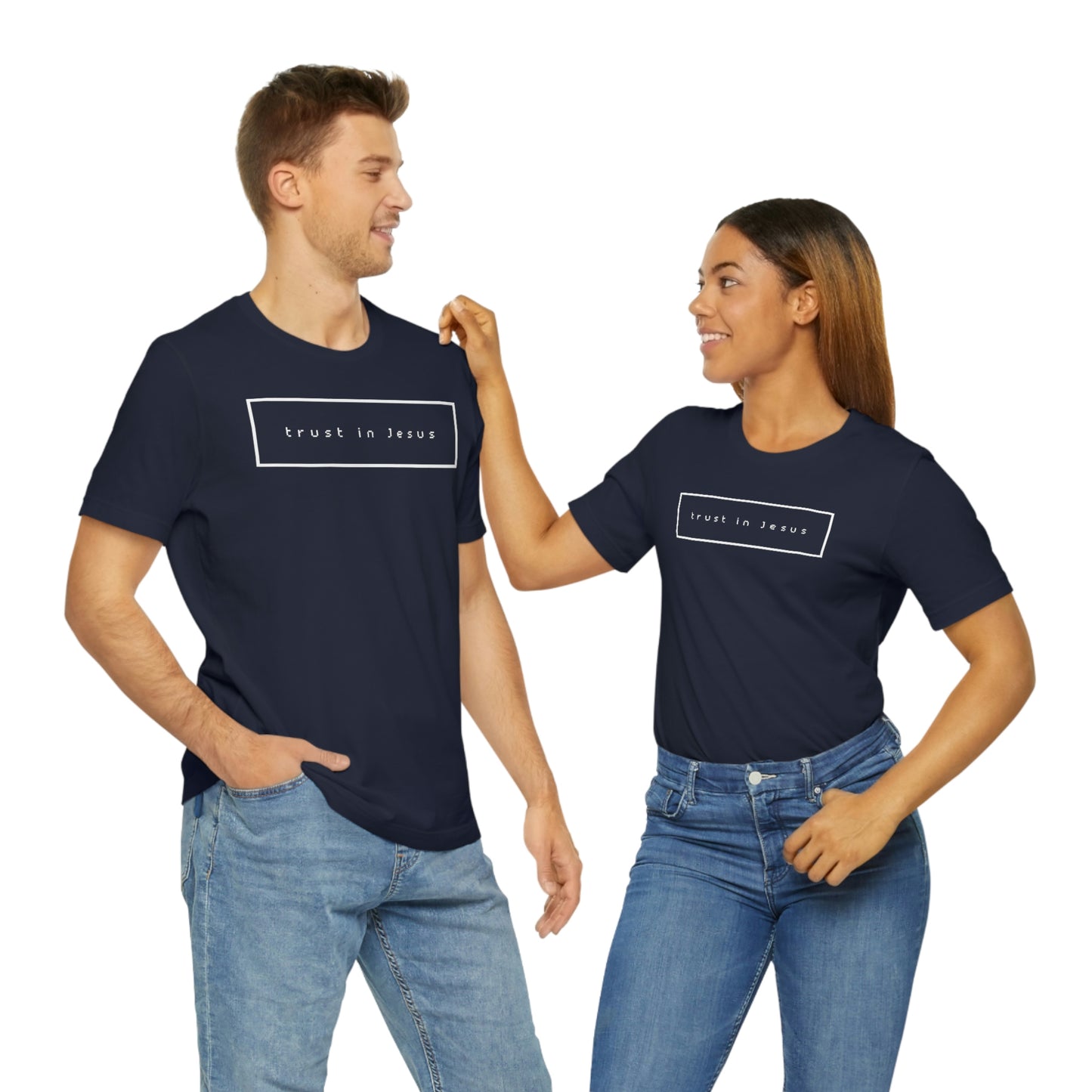 Trust In Jesus Simple Shirt