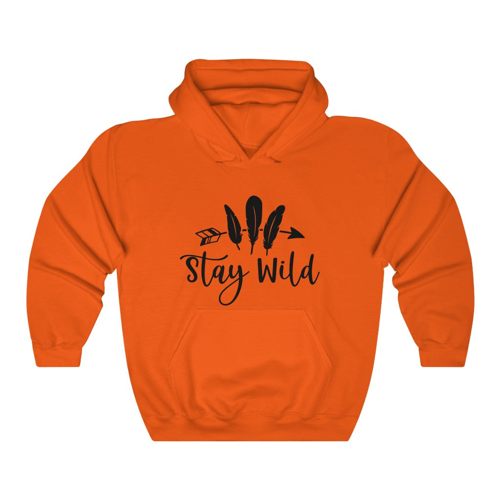 Stay Wild Women's Hoodie Heavy Sweatshirt