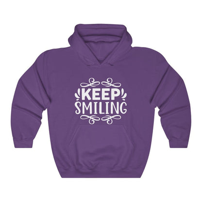 Keep Smiling Women's Hoodie Heavy Sweatshirt