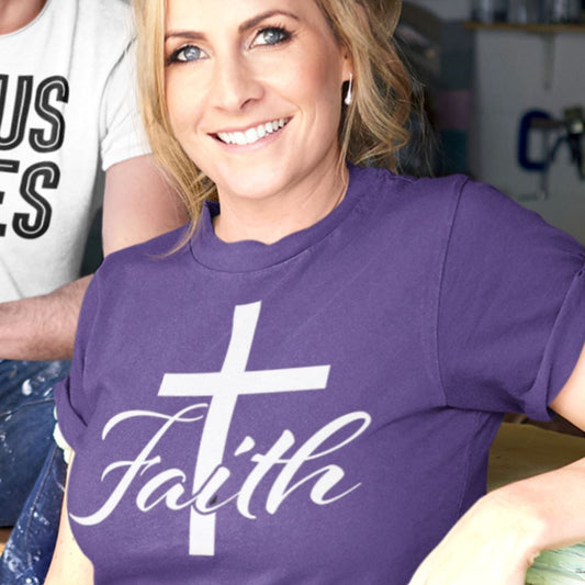 Faith White Shirt T-shirt teelaunch