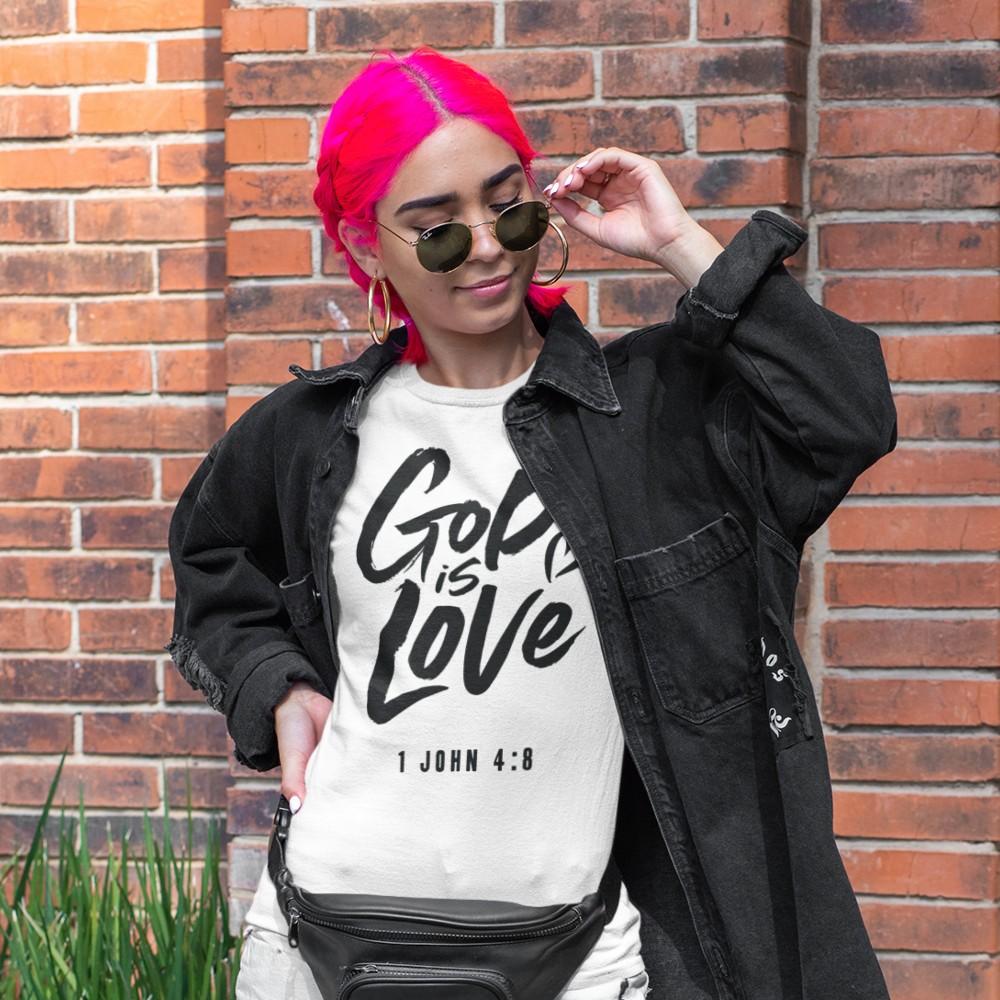 God is Love Bible Verse Shirt – Lord is Light