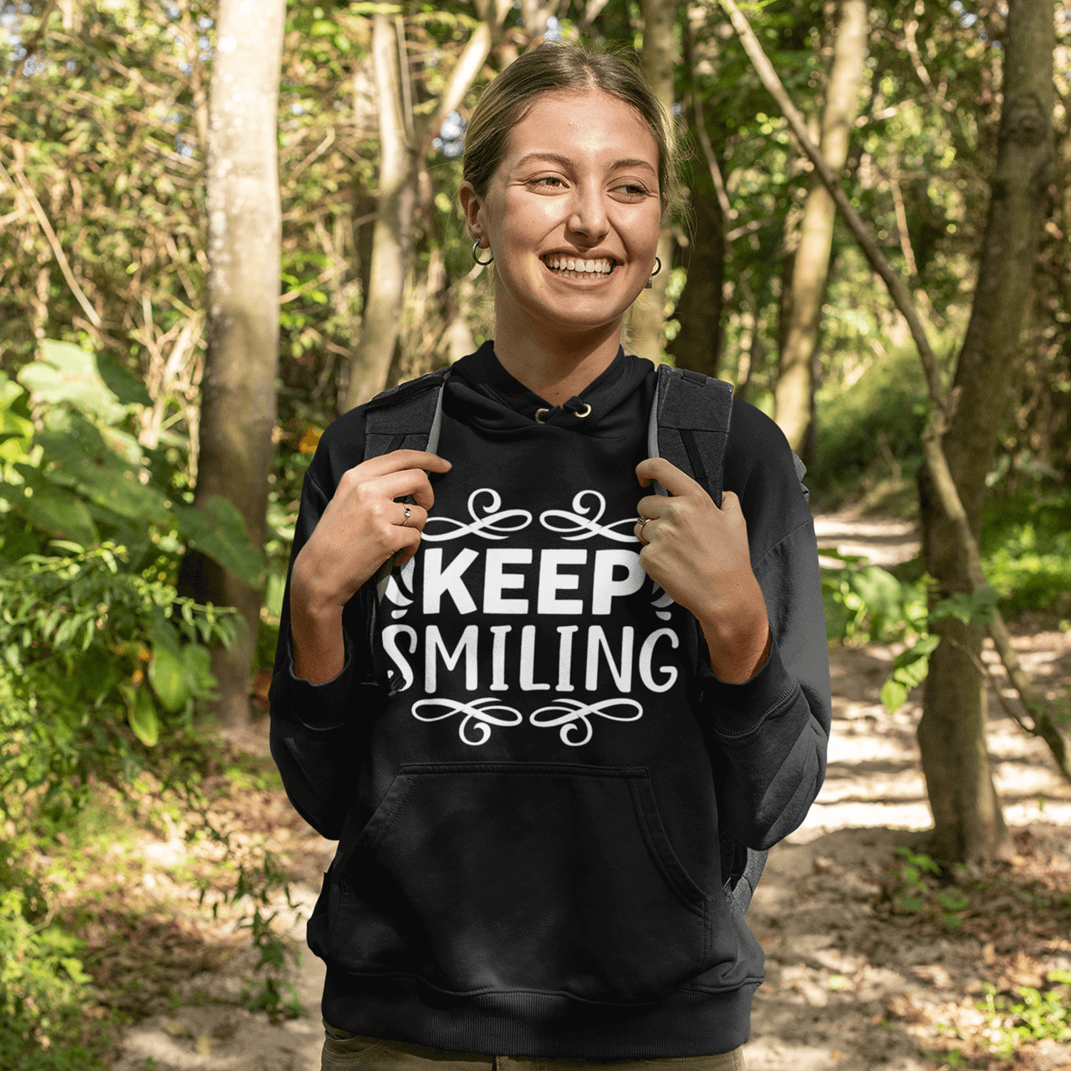 Sweat discount hoodie smile