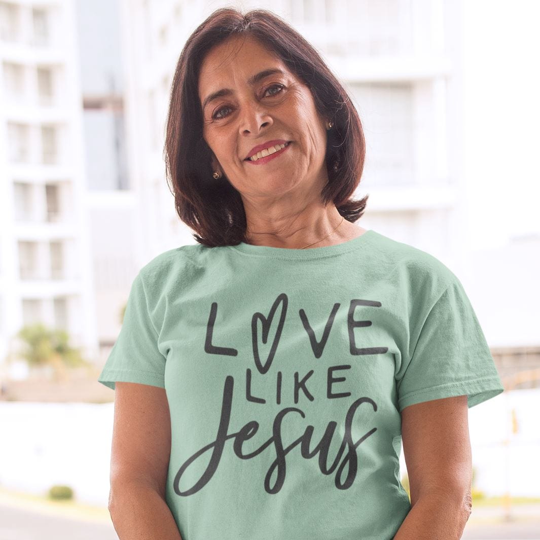 Love Like Jesus Christian Shirt T-Shirt Printify 